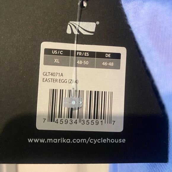 Cycle House light purple racer back ruched tank top by Marika NWT size XL - Picture 9 of 13